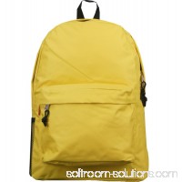 K-Cliffs Backpack 18 inch Padded Back School Day Pack Classic Book Bag Mesh Pocket Navy   564860561